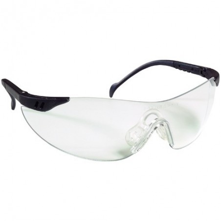 Lunettes de protection Stylux branches nylon/polycarb Bleu - Incolore AR