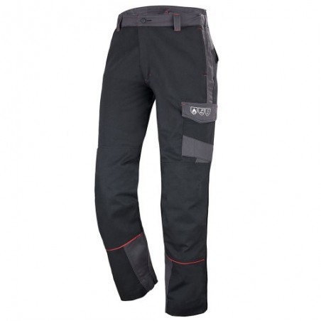 Pantalon Protection contre les flammes Konekt Classe 1 - Noir/Gris charcoal