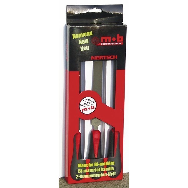 Jeu de 3 limes bi-matière