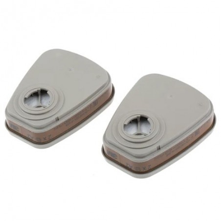 Filtre antigaz A2 vapeurs organiques - Lot de 2pcs