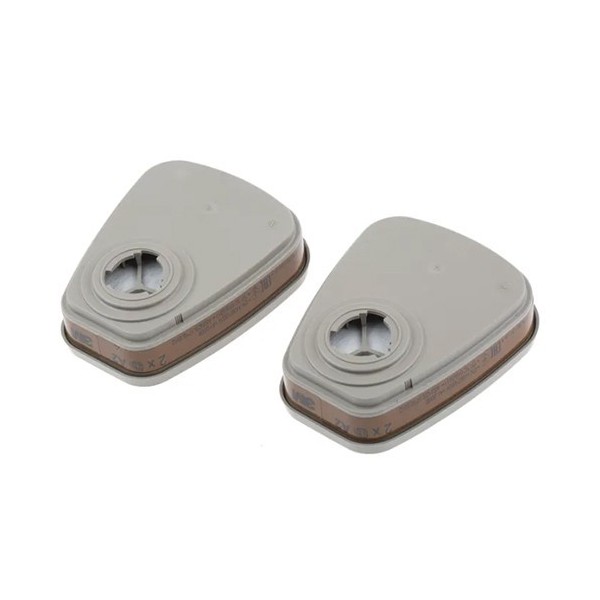 Filtre antigaz A2 vapeurs organiques - Lot de 2pcs