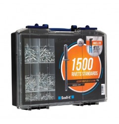 Coffret 1500 Rivets Standards de Ø3.24 à 4.8