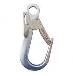 Mousqueton à Double Sécurité Aluminium Ouverture 60mm