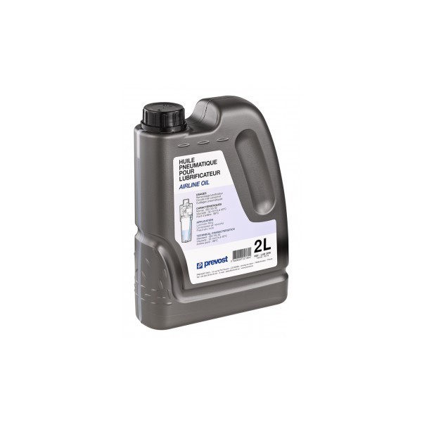 Huile Minérale pour Air Comprimé, Lubrificateurs et Outillage Pneumatique 2L