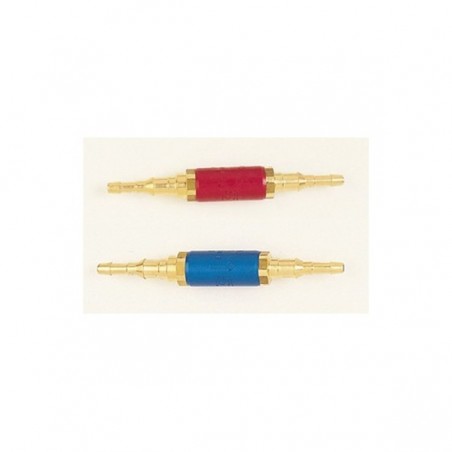Clapet tuyaux - douille mixte 6,3x12 et 10x17